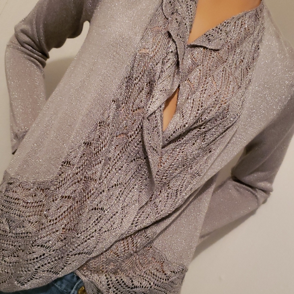 CHICO'S CARDIGAN SIZE 0 SMALL